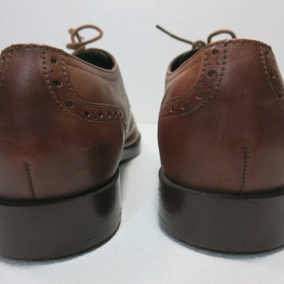 Cole Haan Oil Tanned Leather Cap Toe Dress Footwear Oxfords Men's Shoes 8.5 M - Picture 3 of 8
